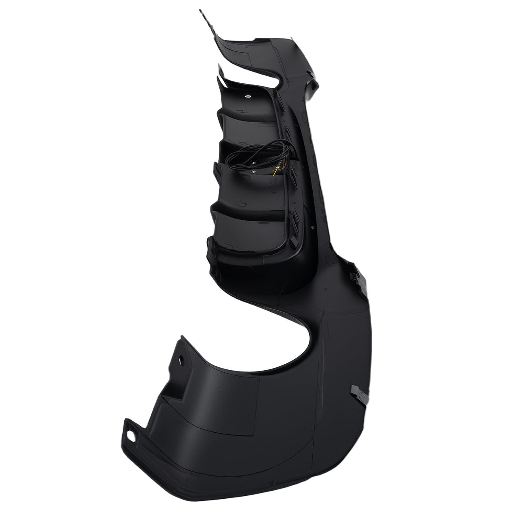 Achter Diffuser Dual Twin Uitlaat Tip Gloss Black geschikt voor BMW 3 Series E90 E91 M Sport