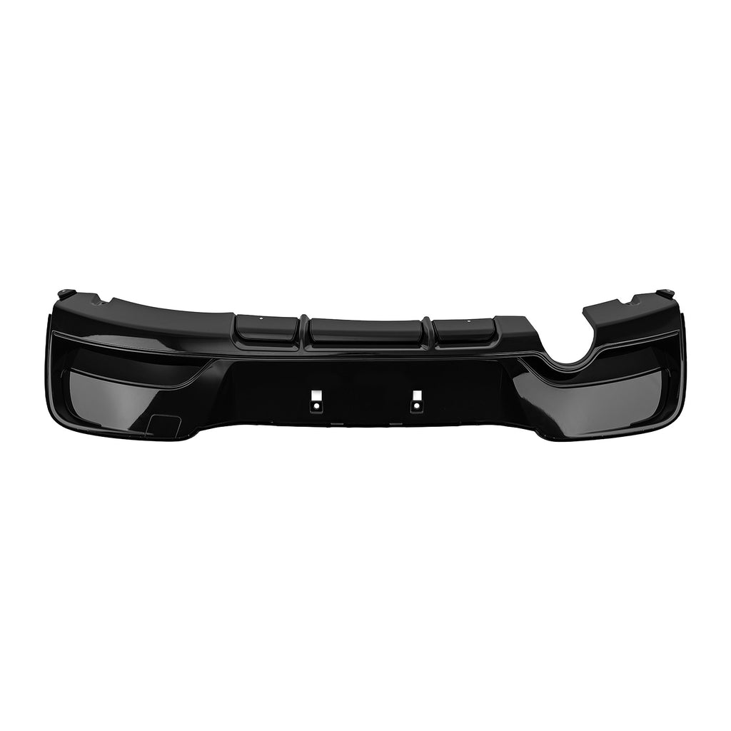 Achter Diffuser Dual Uitlaat geschikt voor BMW 1 Series F20 F21 11-14 15 Pre-LCI Gloss Black