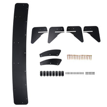 Laad de afbeelding in de galerijviewer, Achter Bumper Lip Diffuser Shark Fins Splitter Set geschikt voor VW Golf/MK7/GTI ABS Plastic