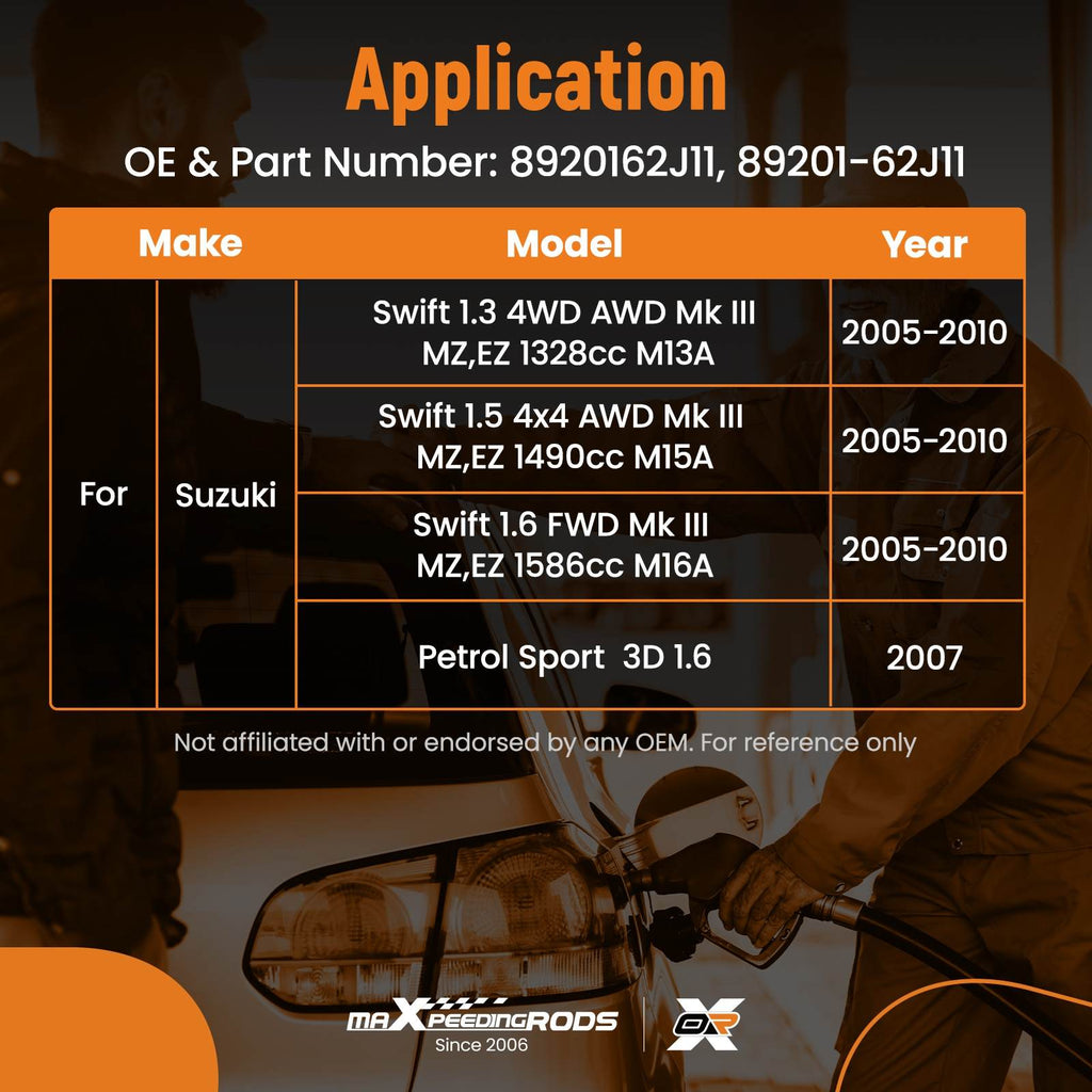 New Fuel Tank Filler Neck Pipe compatible for Suzuki Swift MK3 2005-2011 Petrol 8920162J11