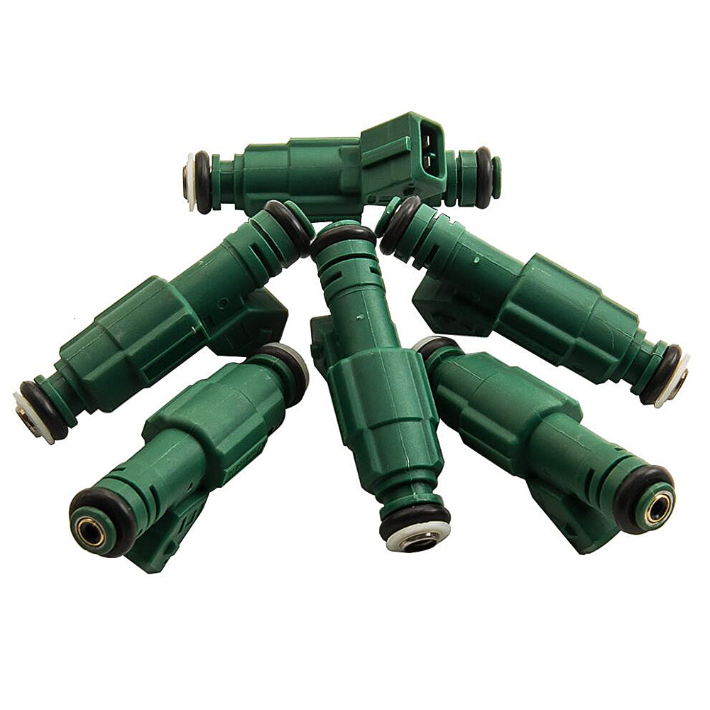 6x 290cc Green geschikt voor Giant Fuel Injectors geschikt voor Audi 42lb Motorsport Racing 0280155968