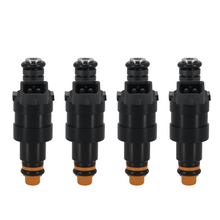 Laad de afbeelding in de galerijviewer, 4PCS Fuel Injector geschikt voor BMW 535i 2.5L I6 1986 0280150201 9999163922 4Hole Nieuwe