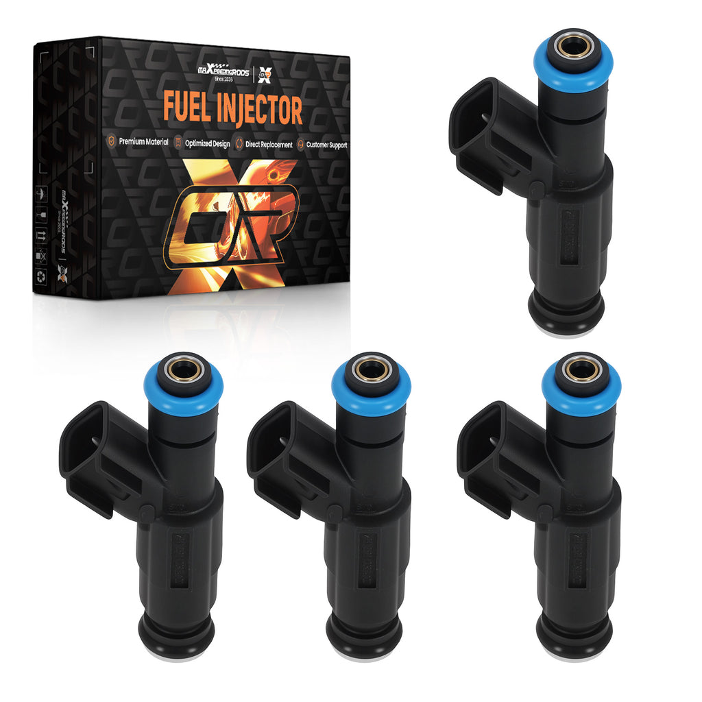 4X Fuel Injector Assembly geschikt voor Ford Ecosport 2.0L 2004-2007 L301-13-250A 4 Hole