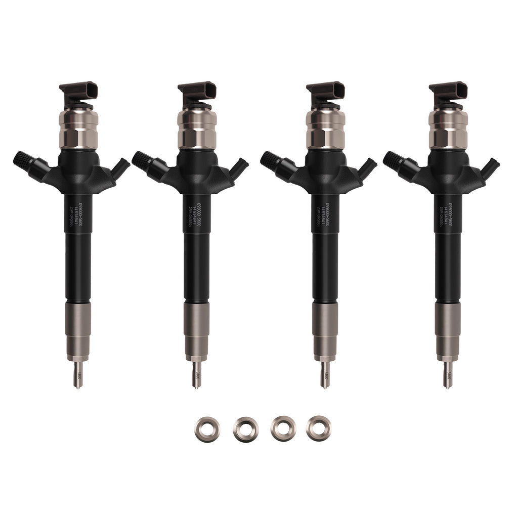 4PCS Diesel Fuel Injectors geschikt voor Mitsubishi L200 4D56 1465A041 095000-5600