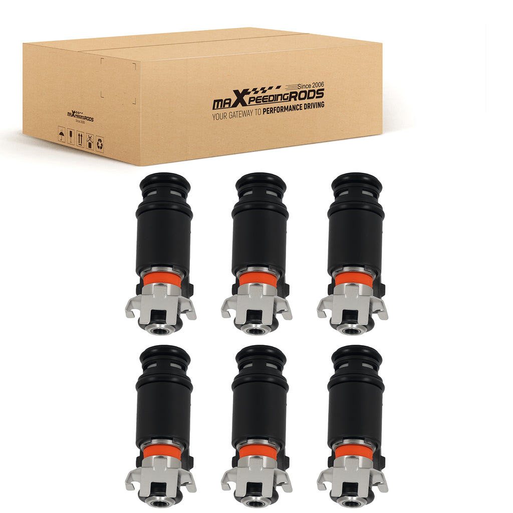 6x Brandstofinjector Set geschikt voor Ford Galaxy WGR 2.8L 1995-2000 FJ573