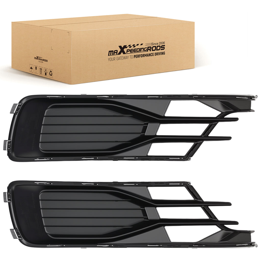 Links Rechts Bumper Fog Grille Cover geschikt voor Audi A6 C7 2014-2018 4G0807647 4G0807648