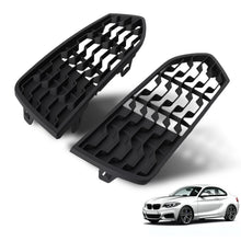 Laad de afbeelding in de galerijviewer, 2X Fog Lamp Grille Cover geschikt voor BMW F22 F23 2 Series 218i 220i 228i 230i 2012-2021