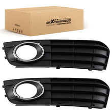 Laad de afbeelding in de galerijviewer, Voor Bumper Fog Grille Cover geschikt voor Audi A4 B8 2009-2012 8KD80768101C 8KD80768201C