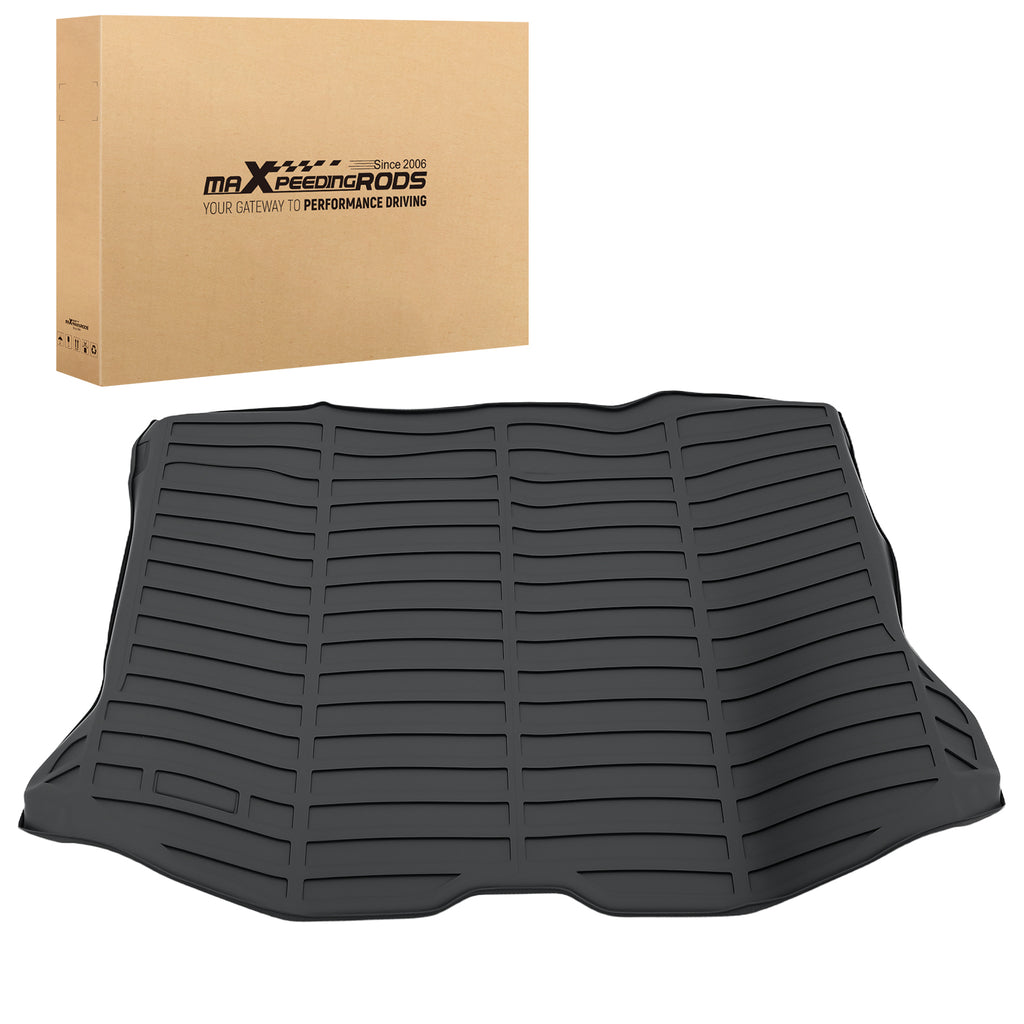 All-Weather Boot Liner Cargo Mat geschikt voor Volvo XC60 2008-2017 Black TPE Waterproof