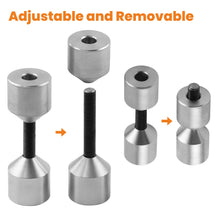 Laad de afbeelding in de galerijviewer, 4x Flange Two Hole Pin-Stainless Steel Set 1-1/8 1-5/8 Diameter