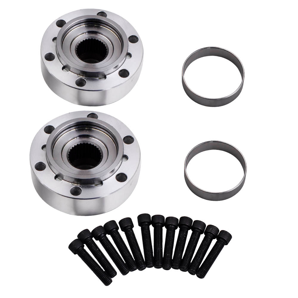 geschikt voor Nissan Patrol GU GQ geschikt voor Ford Maverick Manual Locking Hub Pair Free Wheeling Hub