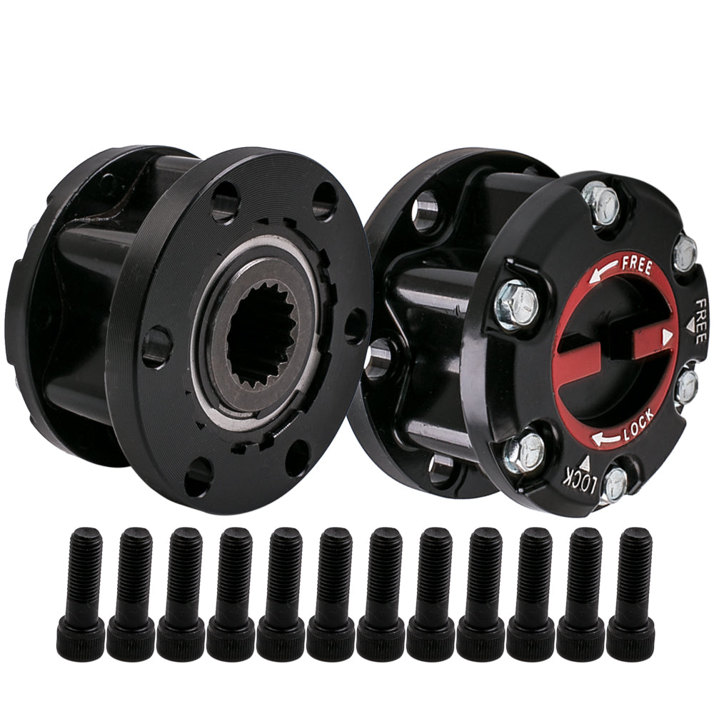 Manual Locking Hubs geschikt voor OPEL Frontera, geschikt voor ISUZU D-Max Trooper I and II, geschikt voor Holden Jackaroo