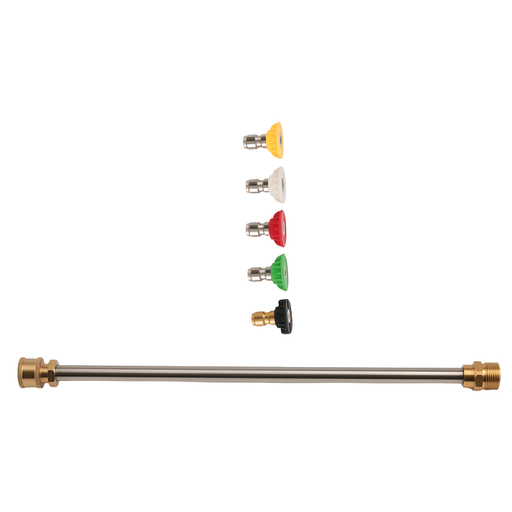 High Pressure Cleaning Extension met 5 Nozzles voor VehicleGarden