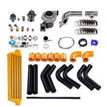 Laad de afbeelding in de galerijviewer, T3/t4 Turbo Kit 350hp + Wastegate + Charge Air Cooler+ Pipe+ Bov + Oil Pipe 10 Pcs.