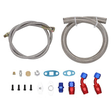 Laad de afbeelding in de galerijviewer, Universal T3/T4 T04E Turbocharger Kit for 1.5L-3.0L Engine w/ Intercooler BOV Wastegate