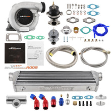 Laad de afbeelding in de galerijviewer, T04E Turbo Kit Intercooler Turbo Wastegate Exhaust Klep Controller Downpipe