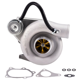 Billet Turbocharger compatible for Subaru Impreza EJ20 EJ25 TD05 20G Water + Oil Turbo