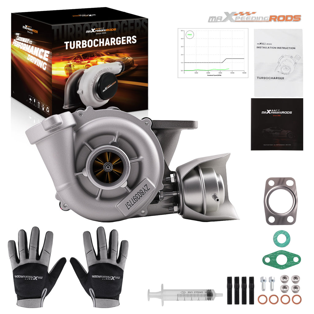 Billet Turbo geschikt voor Peugeot Ford Citroen Mazda 1.6 HDI 109 HP 753420 Turbo