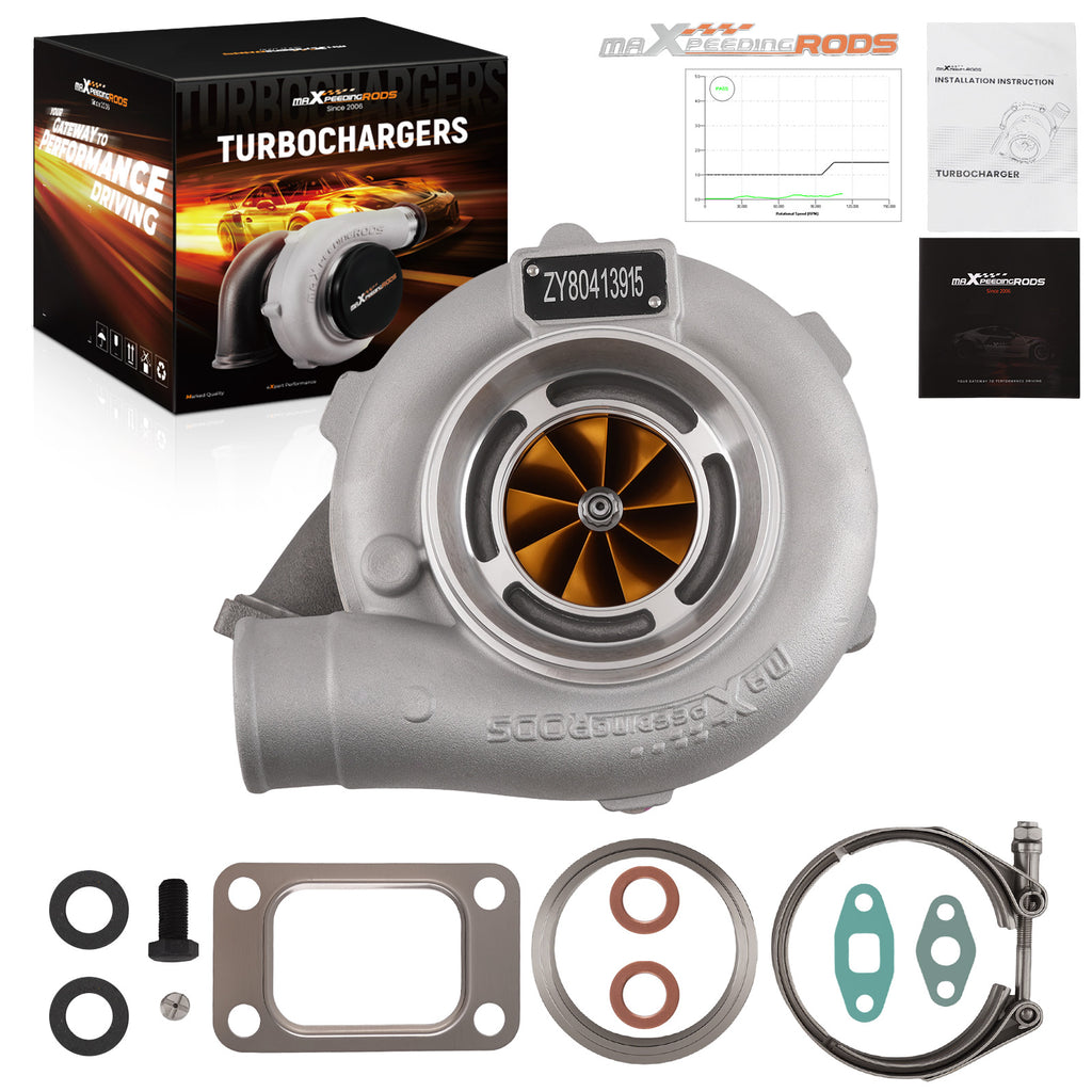 Universal Billet Turbo Gt3037 T3 Flange voor 4/6 Cyl 2.5l-3.0l Engines