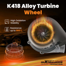 Laad de afbeelding in de galerijviewer, For GT3037 GT3076 T3 V-Band Turbo up to 500BHP Turbocharger .82 A/r .60 Turbolader