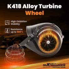 Laad de afbeelding in de galerijviewer, Upgrade Billet T3 V-Band for GT3582 GT35 A/R .70  A/R .63 Turbo Up to 600BHP