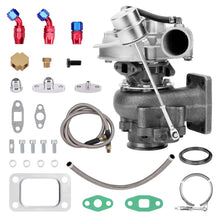 Laad de afbeelding in de galerijviewer, T3 T04E V-band Turbo Turbo 0.63 AR Oil Drain Return FEED Line Kit