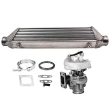 Laad de afbeelding in de galerijviewer, T3 Universal Turbocharger 0.63 A/RIntercooler2.5 64mm WASSER KÜHLERKi