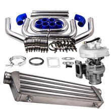 Laad de afbeelding in de galerijviewer, TurboladerWASSER KÜHLER+Aluminium INTERCOOLER PIPING KIT Kombinationsprodukte