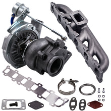Laad de afbeelding in de galerijviewer, Auspuffkrümmer mit Turbocharger compatible for Nissan Patrol GQ GU TD42 4.2L + Dichtungen