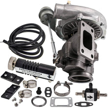 Laad de afbeelding in de galerijviewer, T04e T3/t4 Turbo Turbo Compressor V-band+boost Controller 1-30 Psi Adjust