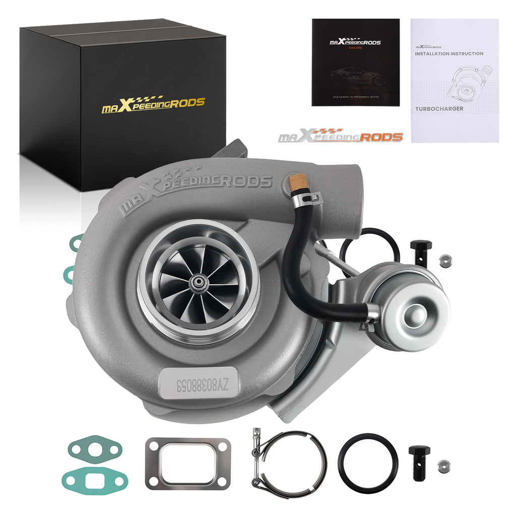 T3 T04E GEN2 Turbo .63 A/R 48.1 Trim V-Band Flange voor 4-6 Cyl 1.5-2.5L