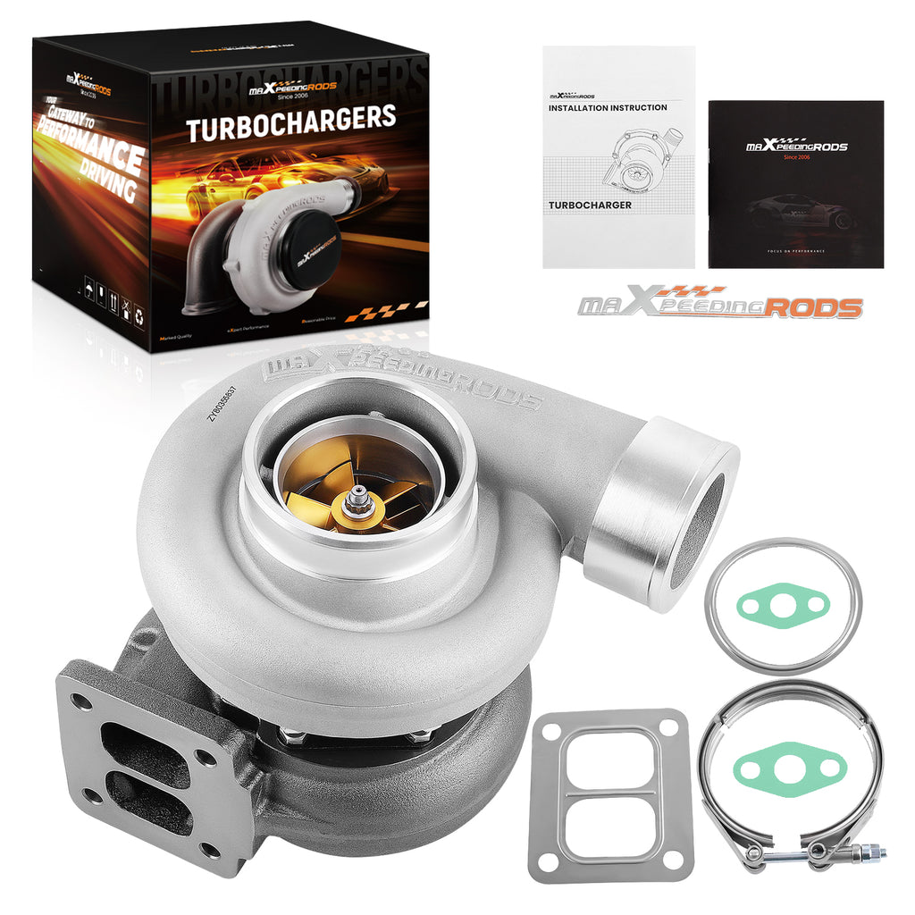 Billet Street for GT45 V-Band Turbocharger T4 Twin-Scroll 4.0L-6.0L 600+ PS