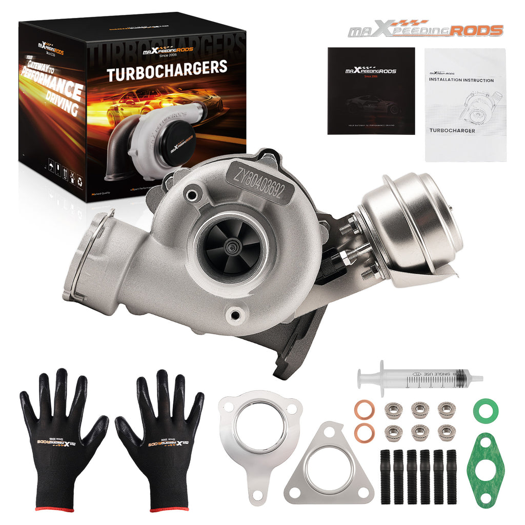 717858-5009S TURBOCOMPRESSORE compatible for AUDI / VW / SKODA 1.9 TDI 2.0 TDI 96KW 130HP