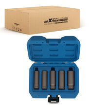 Laad de afbeelding in de galerijviewer, 3/8 Drive Deep Damaged Socket Kit 10-16mm Twist Design Bolt Removal Tool Set