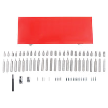 Laad de afbeelding in de galerijviewer, 1/2in Drive 54pc Socket Bit Set Star Hex Spline Carbon Steel M5-M12