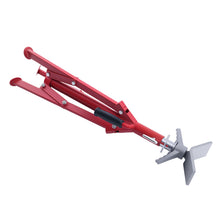 Laad de afbeelding in de galerijviewer, Adjustable V Head Pipe Jack Stand Steel 2500lbs Load Capacity 27.2-52 inches