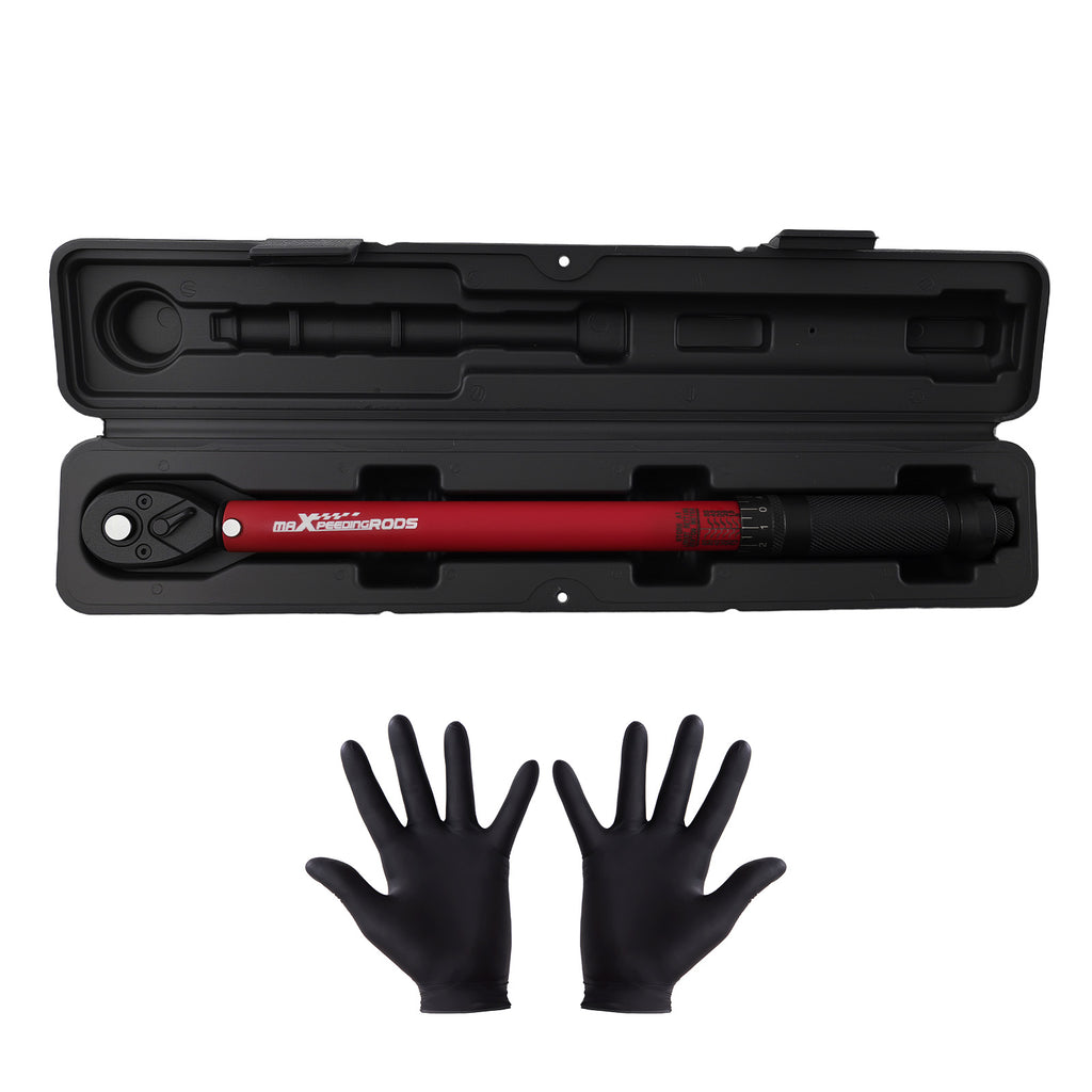 Torque Wrench 3/8 5-60Nm 72T Bidirectional voor Bicycles Car