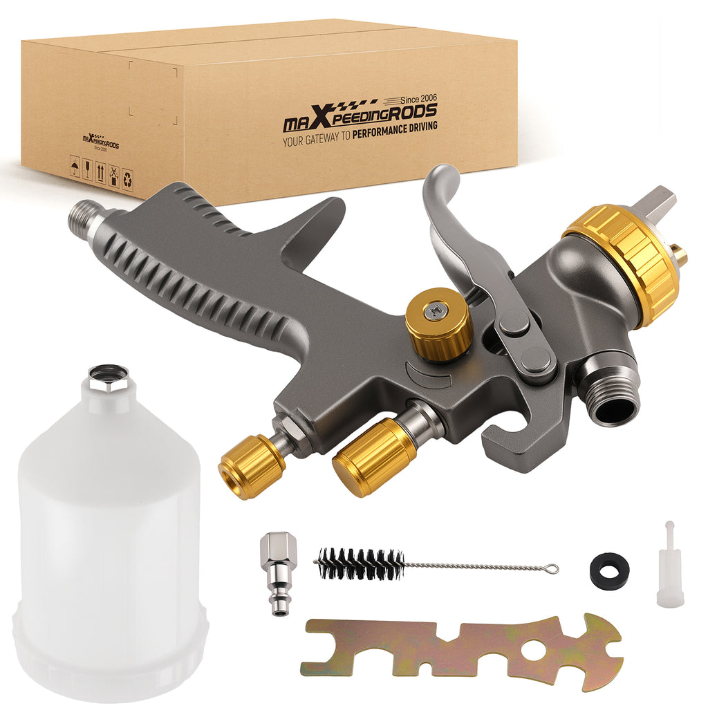 FAST MOVER 1.8mm Paint Spray Gun voor Automotive Furniture Walls 600ml Tank