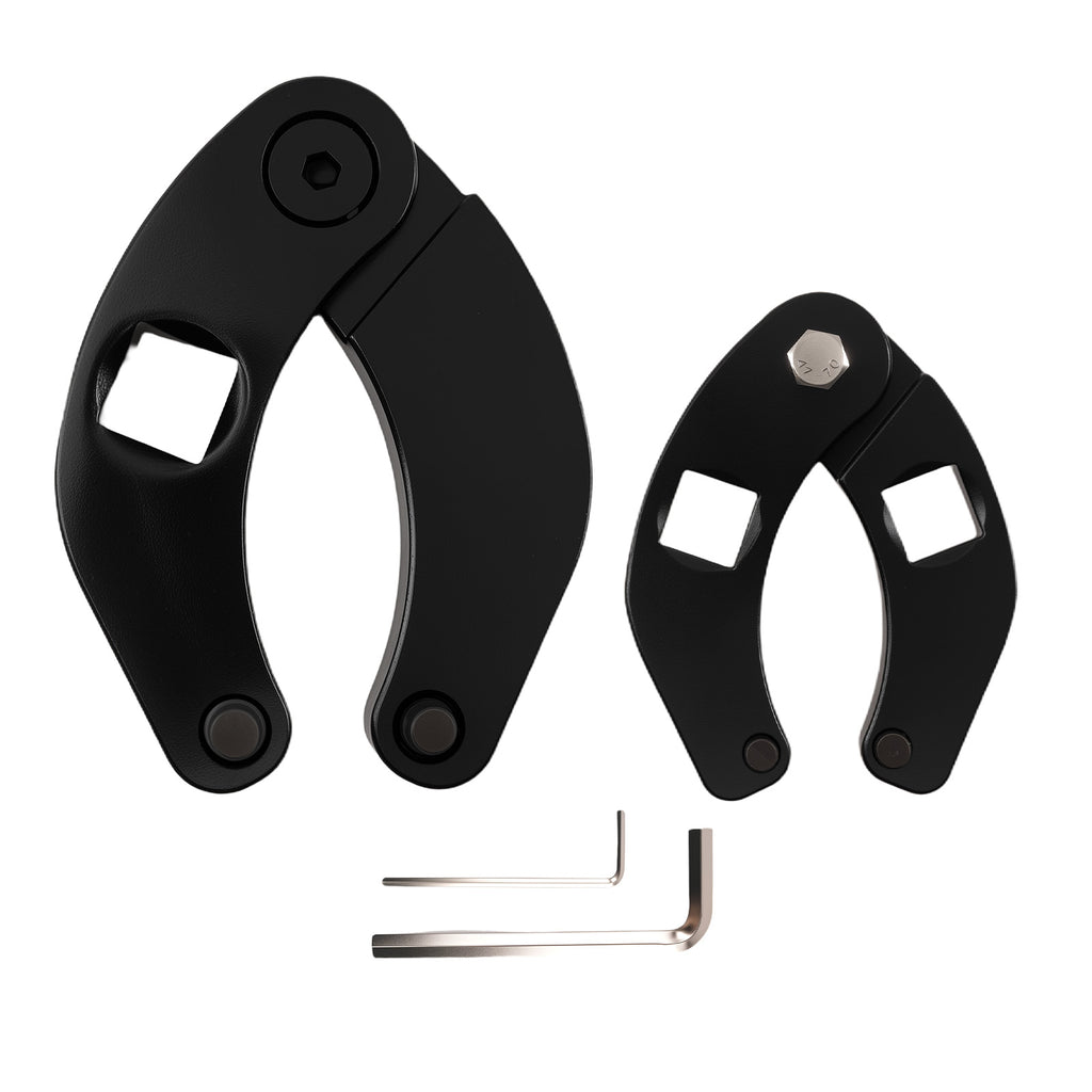 2pc Adjustable Gland Nut Wrench voor Compact Tractor Loaders 1-6 Inch Range