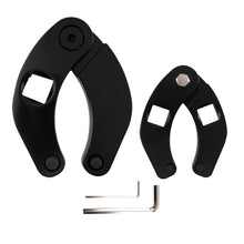 Laad de afbeelding in de galerijviewer, 2pc Adjustable Gland Nut Wrench voor Compact Tractor Loaders 1-6 Inch Range