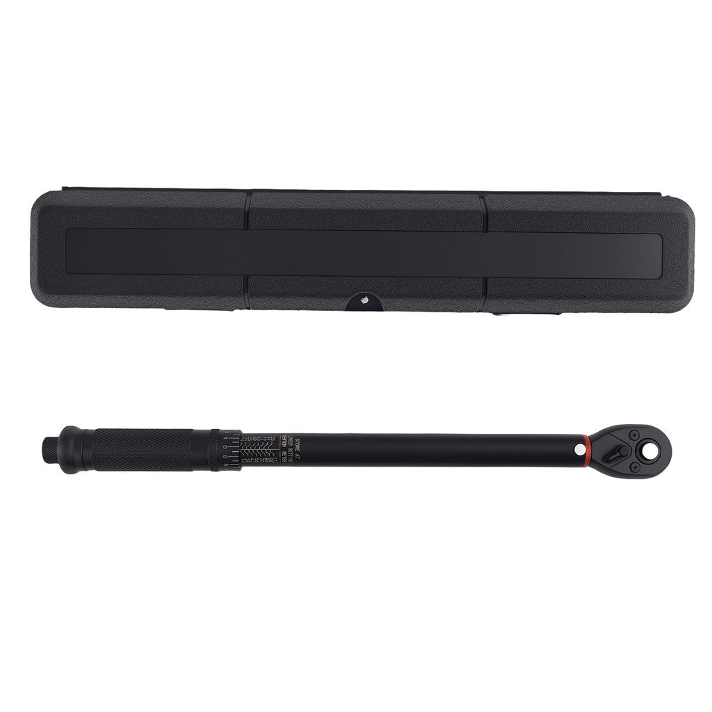 3/8 Drive Adjustable Torque Wrench voor Mechanics 7-112Nm Click Chrome Steel