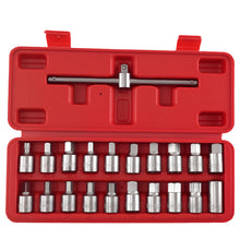 Laad de afbeelding in de galerijviewer, 21 Drain Plug Keys geschikt voor Renault Peugeot Citroen Vauxhall CR40 Staal