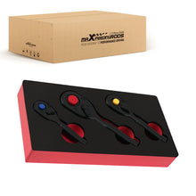 Laad de afbeelding in de galerijviewer, 3X Stubby Ratchet Handle Set 72 Teeth 1/4 3/8 1/2 Drive voor Mechanical Repair