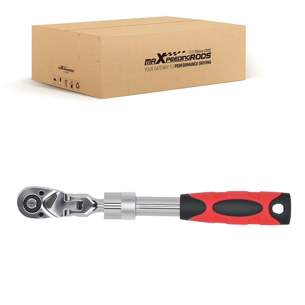 1/4 Inch Drive 72 Tooth Ratchet 180° Head Quick Release 40Cr Material