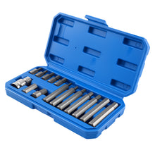 Laad de afbeelding in de galerijviewer, 15 Piece Allen Hex Bit Set voor CRV Steel 4-12mm 30mm 75mm 1/2 Drive