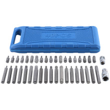 Laad de afbeelding in de galerijviewer, 40 in 1 Bit Kit Star Hex Spline Chrome Vanadium Steel T20-T55 H4-H12 M5-M12