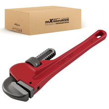 Laad de afbeelding in de galerijviewer, 10 250mm CRV Heavy Duty Pipe Wrench Adjustable Jaw Plumbing Tool