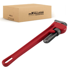 Laad de afbeelding in de galerijviewer, 18 Inch CRV Pipe Wrench Heavy Duty Drop Forged Steel Stilson 450mm Wrench