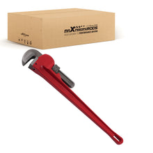 Laad de afbeelding in de galerijviewer, 24 Adjustable Heavy Duty Pipe Wrench 85mm Jaw Capacity CRV Plumbing 600mm