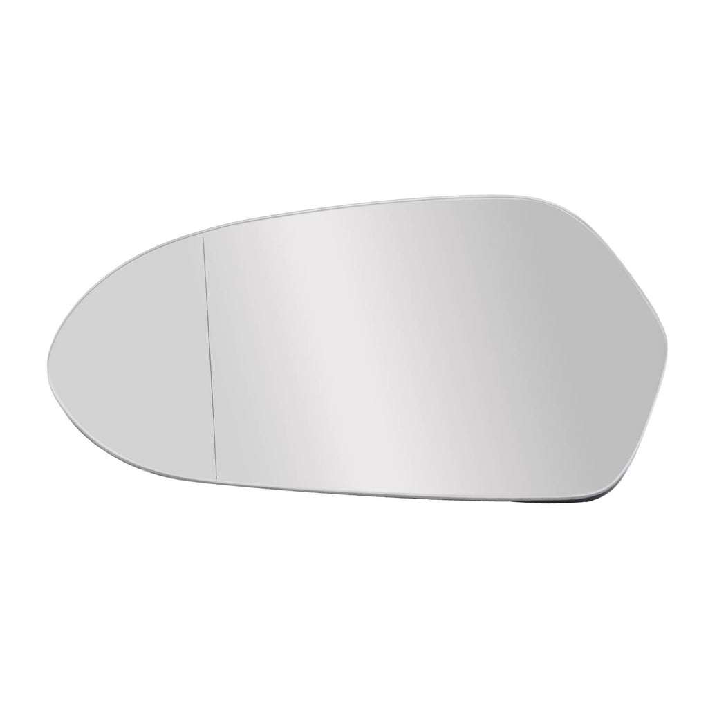 Left Front Heated Mirror Glass compatible for Audi A6 2011-2018 4G0857535 Aspherical